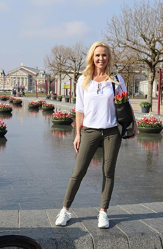 Helena Hart top Carmen wit travelstof maat L nieuw, Maat 38/40 (M), Wit, Nieuw, Lange mouw