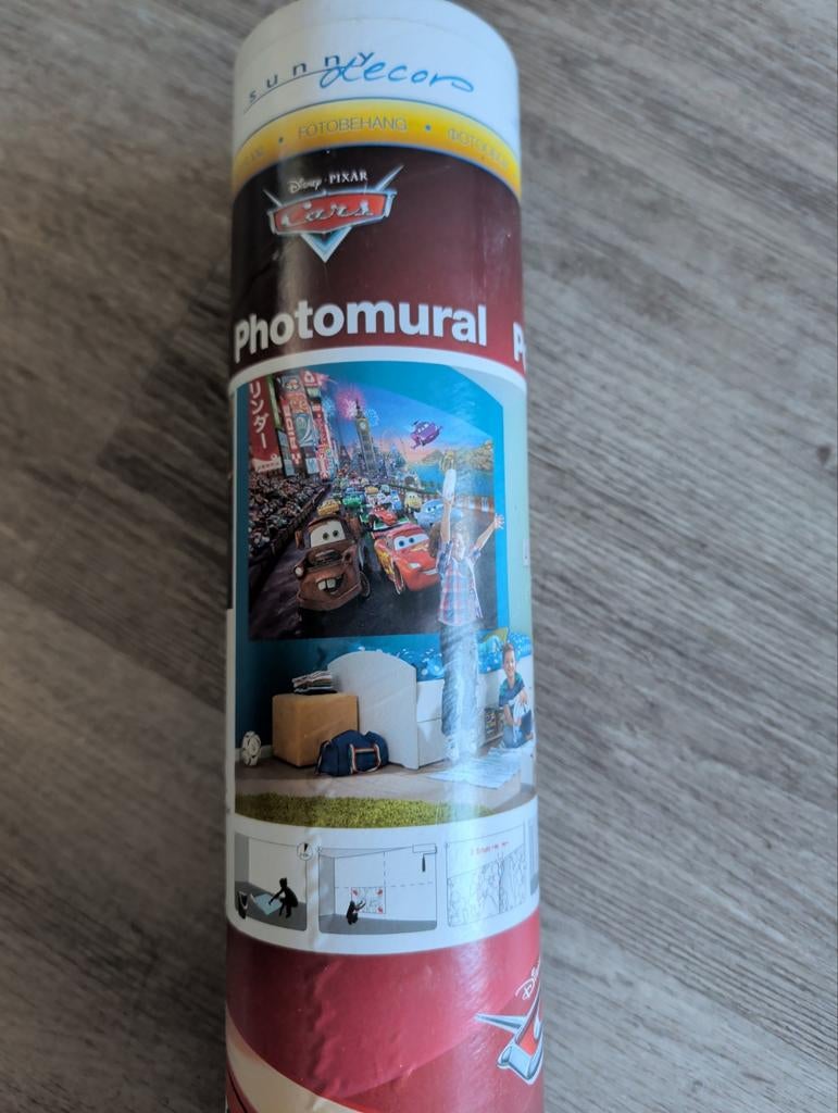 Disney Pixar Cars Fotobehang - Bliksem McQueen & Takel, Ophalen