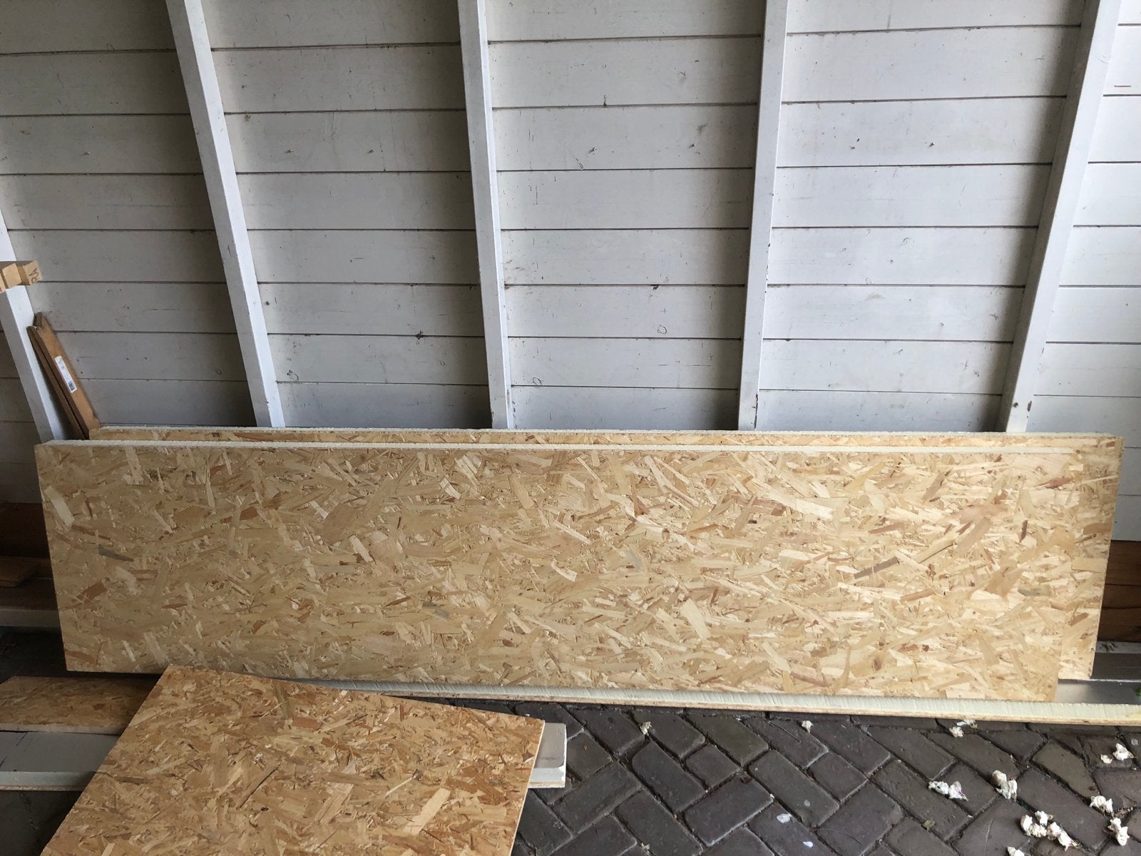 OSB platen 9mm met verlijmde PIR isolatie 50mm, Ophalen, Nieuw, Hout, 50 tot 100 mm
