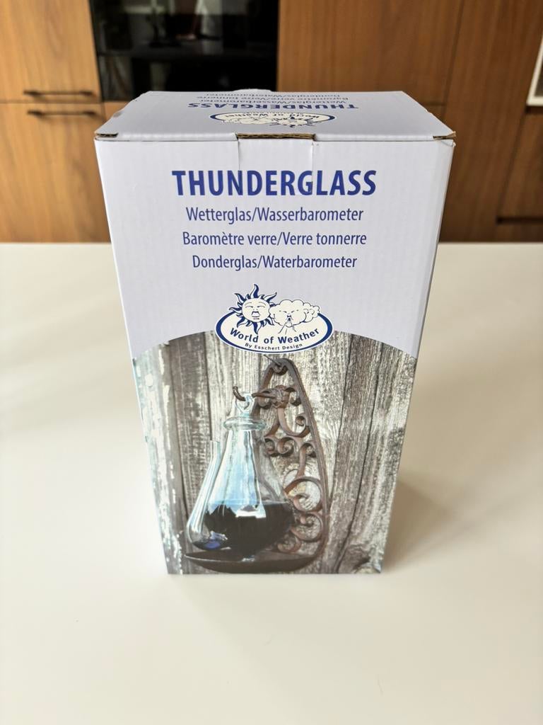 Waterbarometer thunderglass donderglas, Ophalen of Verzenden, Nieuw