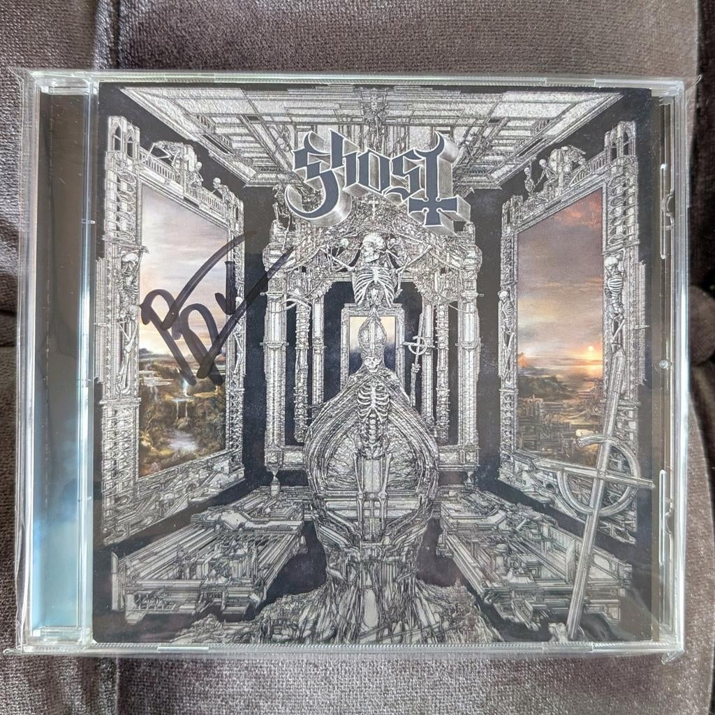Ghost Skeleta CD Papa V Perpetua gesigneerd | signed, Ophalen, Cd of Plaat, Gesigneerd