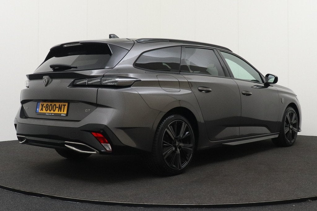 Peugeot 308 SW 1.2T 131 PK Aut. GT Adap. Cruise 360' Camera, Auto's, Peugeot, Gebruikt, 1199 cc, Alcantara, Origineel Nederlands