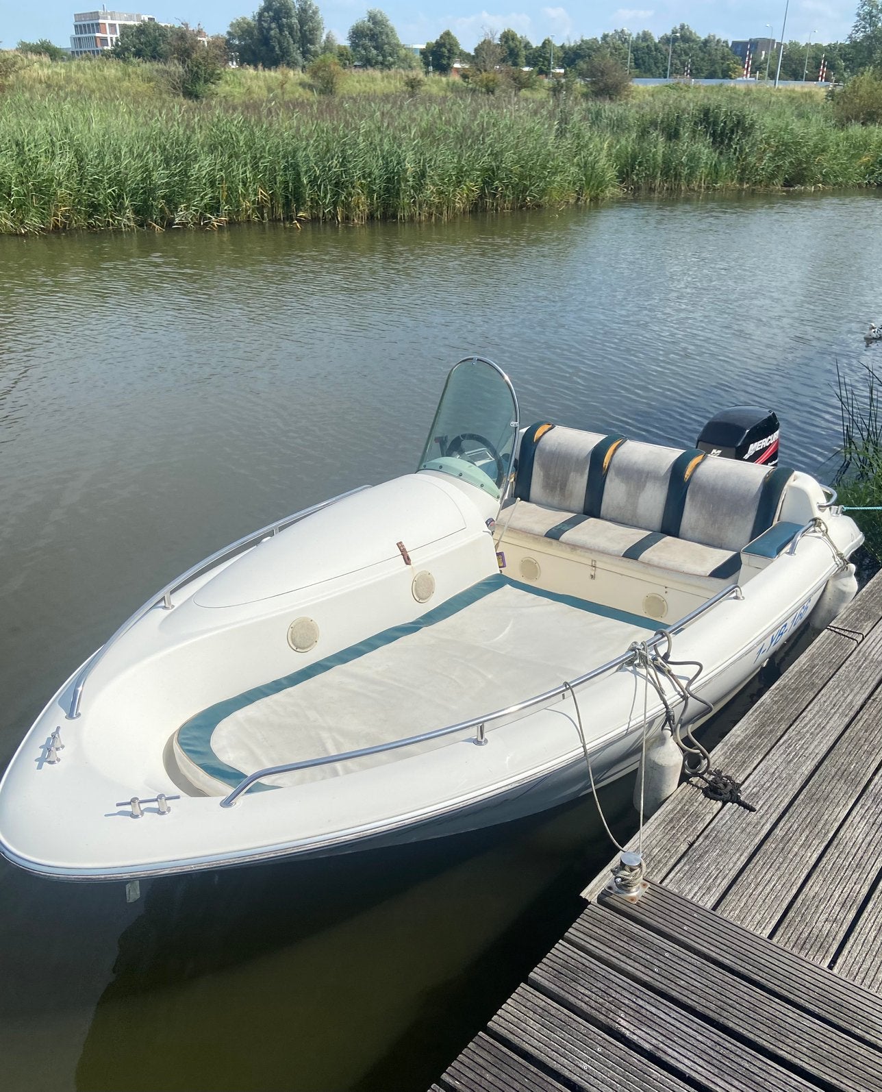 QuickSilver Commander 40PK Mercury, Watersport en Boten, Vis- en Consoleboten, Ophalen, Overige materialen, Gebruikt, Viertaktmotor