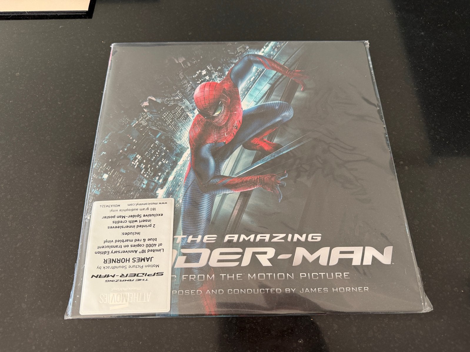The Amazing Spider-Man Soundtrack Dubbel LP - James Horner, Soundtrack, Geseald, Ophalen of Verzenden, Nieuw in verpakking
