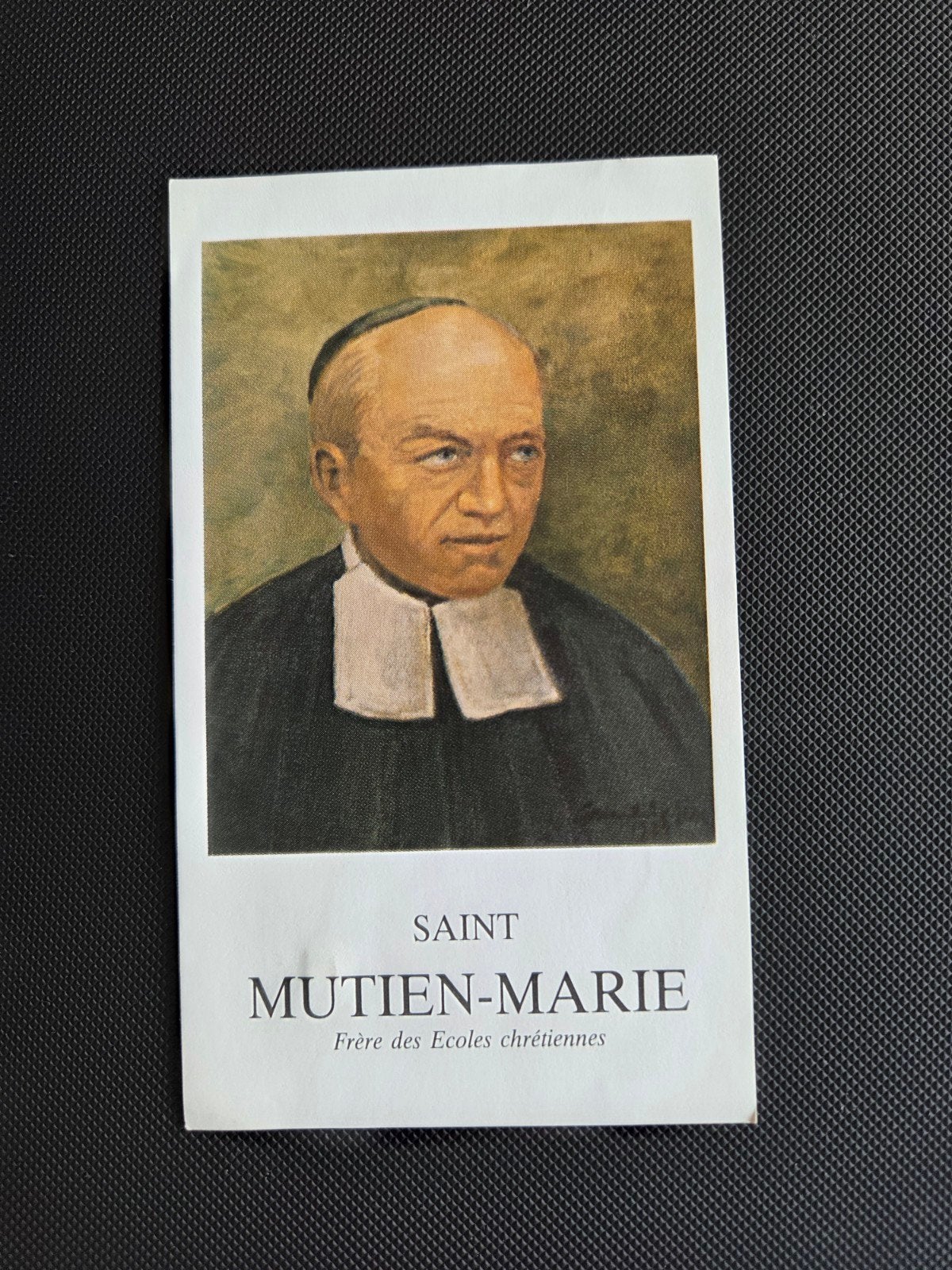 Gebedskaart Saint Mutien-Marie -Frère des Ecoles Chrétiennes, Verzamelen, Ophalen of Verzenden, Gebruikt, Kaart of Prent, Christendom | Katholiek