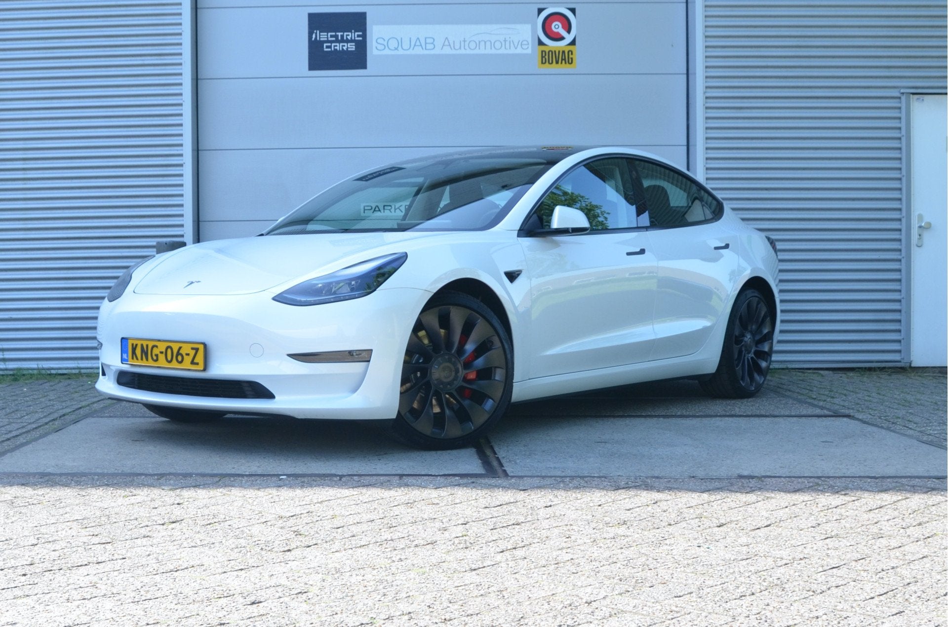 Tesla Model 3 Performance AWD 75 kWh Enhanced AutoPilot3.0+F, Auto's, Tesla, Automaat, 12 maanden, Gebruikt, Zwart