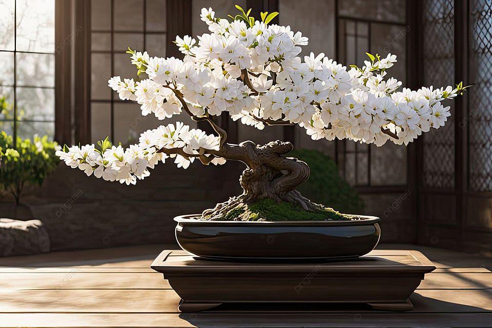 Witte kersenbloesem bonsai zaadjes + instructies, winterhard, Ophalen of Verzenden, Volle zon