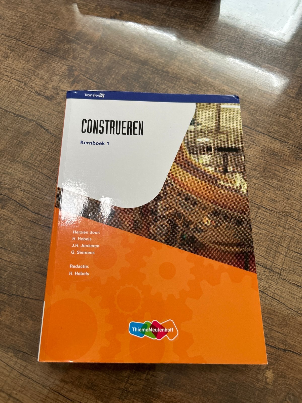 Transfer BW Construeren Kernboek 1 - Zo goed als nieuw, Ophalen, Beta, Zo goed als nieuw, MBO