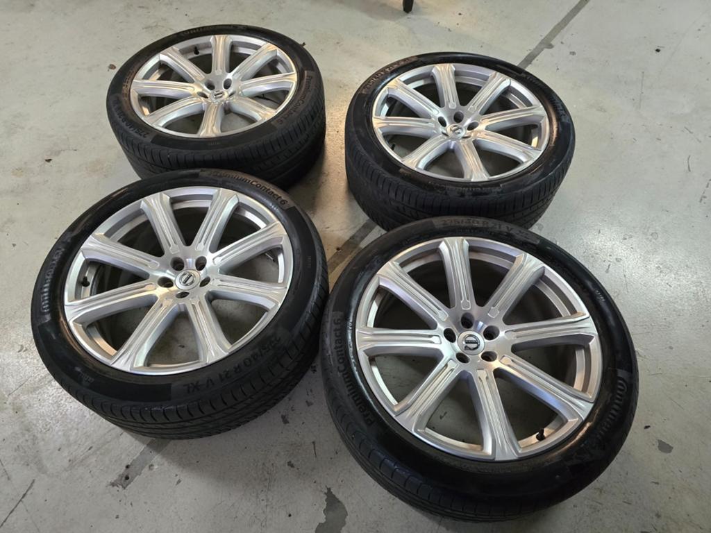 Originele Volvo XC90 velgen met banden - 6mm ❗️ INCL MONTAGE, Auto-onderdelen, Banden en Velgen, Gebruikt, 275 mm, Banden en Velgen