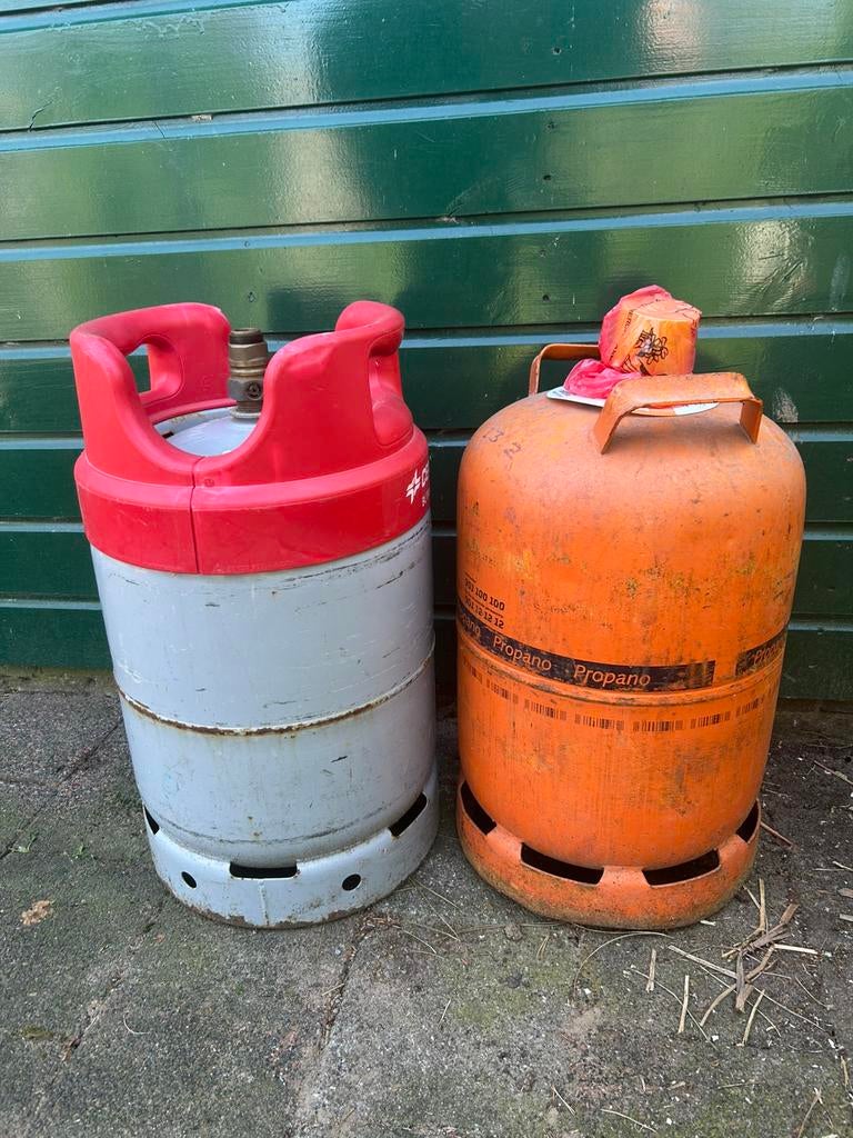 Spaanse gasfles., Caravans en Kamperen, Ophalen, Gebruikt