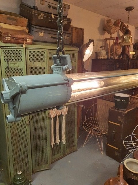 Tube lamp | Industriële buisverlichting - Vintage hanglamp, Ophalen