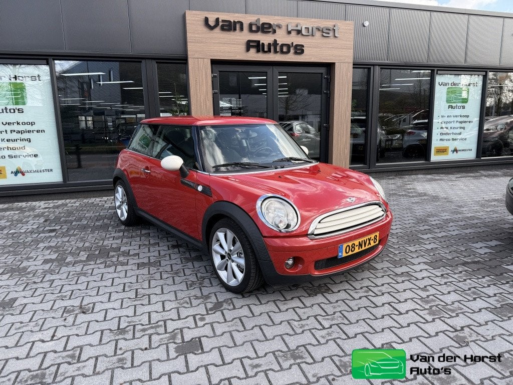 MINI Mini 1.6 One MINIMAL. Bns (bj 2010), Auto's, Euro 5, 4 cilinders, 4 stoelen, Origineel Nederlands