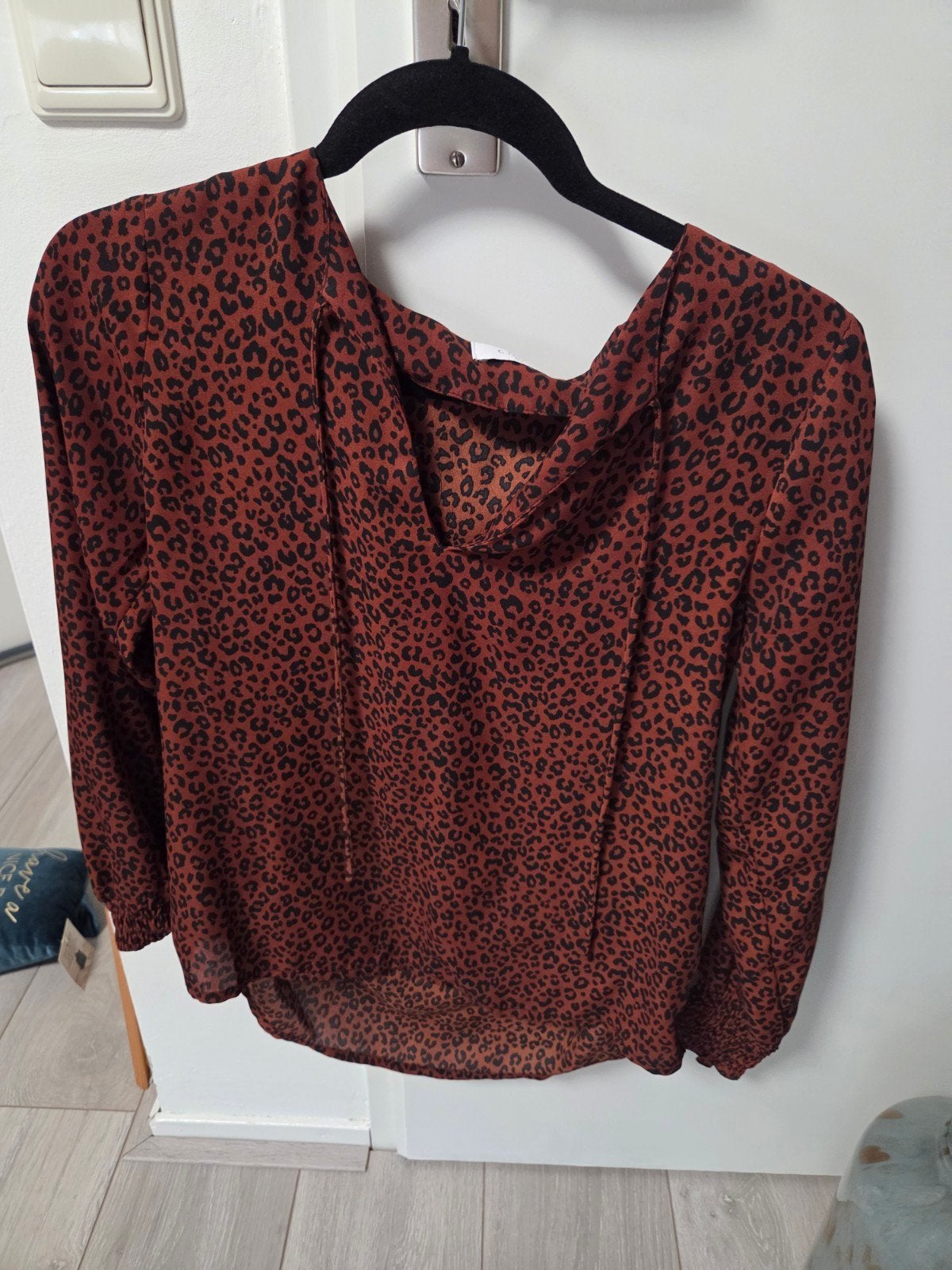 Costes blouse met luipaardprint - Zo goed als nieuw, Bruin, Ophalen of Verzenden, Zo goed als nieuw, Costes