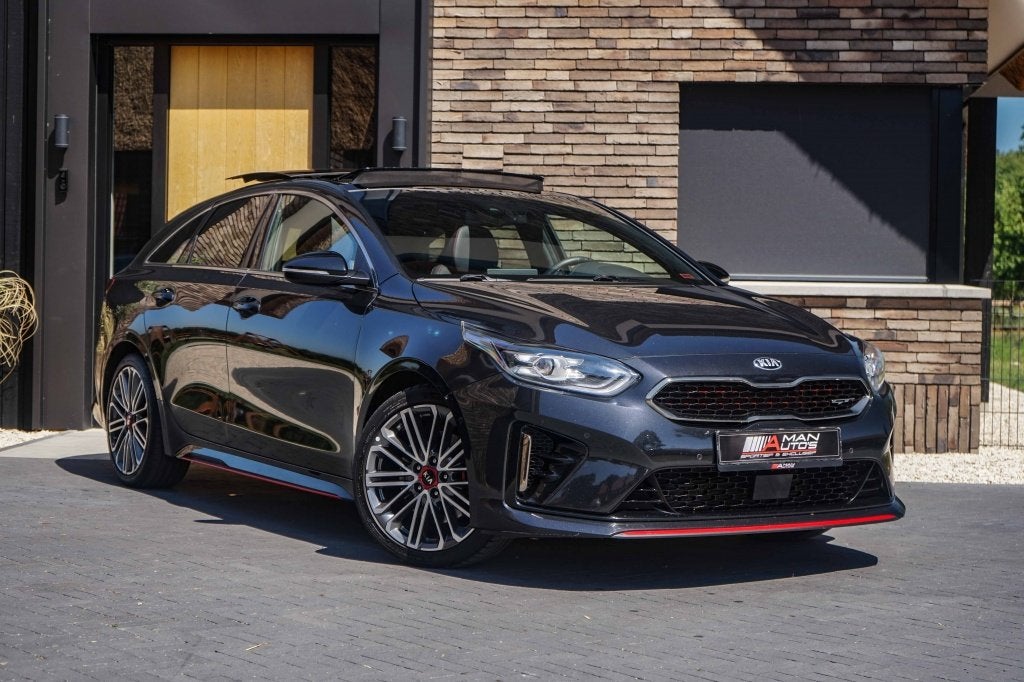 Kia ProCeed GT 1.6 T-GDI DCT/Pano/JBL/Memory/ACC/204PK, Auto's, Automaat, 15 km/l, Gebruikt, 4 cilinders