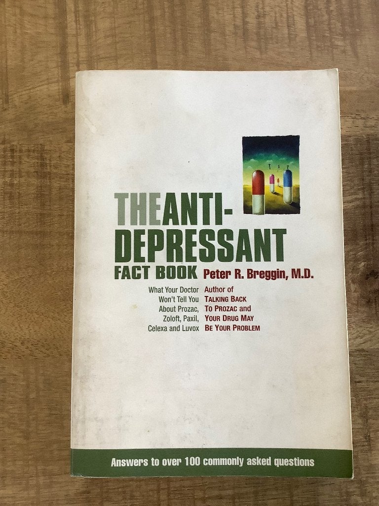 Theantidepressant Fact book, Ophalen of Verzenden, Gelezen, Dr. Peter Breggin