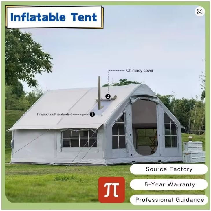 Grote Opblaasbare Partytent Kampeertent Paviljoen Strandtent, Ophalen of Verzenden, Nieuw, Minder dan 5 meter