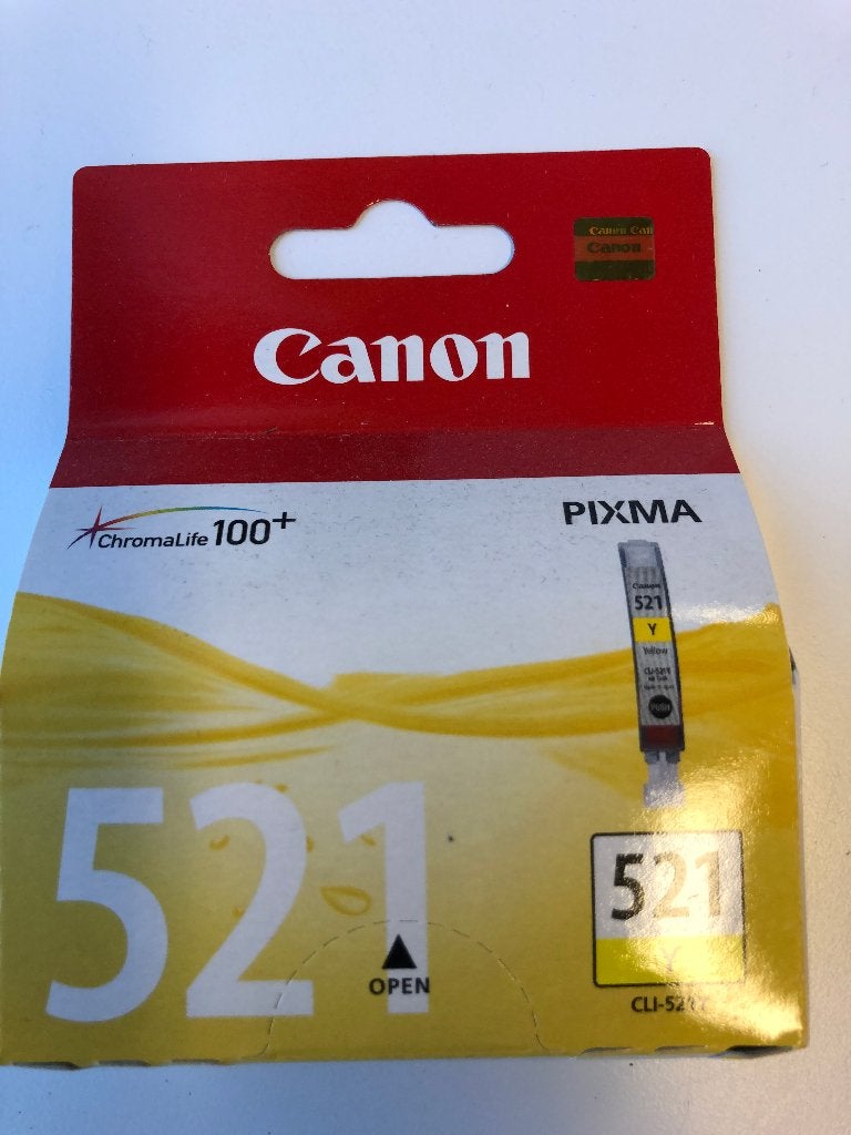 Canon CLI-521Y originele inktcartridge, Ophalen of Verzenden, Nieuw, Cartridge, Canon