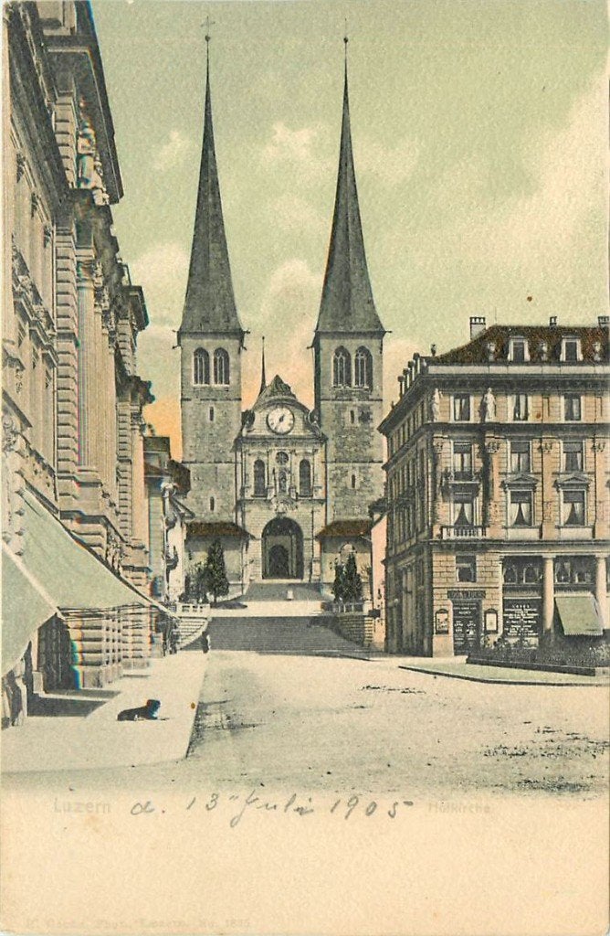 701-262-001 Luzern, Ophalen of Verzenden, Voor 1920, Overig Europa