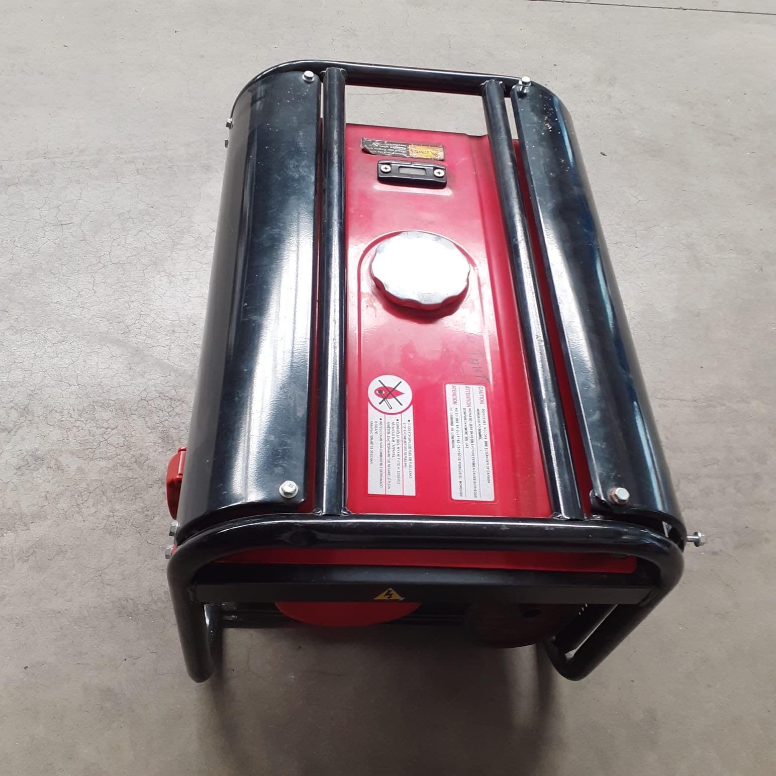Powerengier KW-7500 Benzine Aggregaat, Ophalen of Verzenden, Gebruikt, 5 tot 10 kVA, Benzine