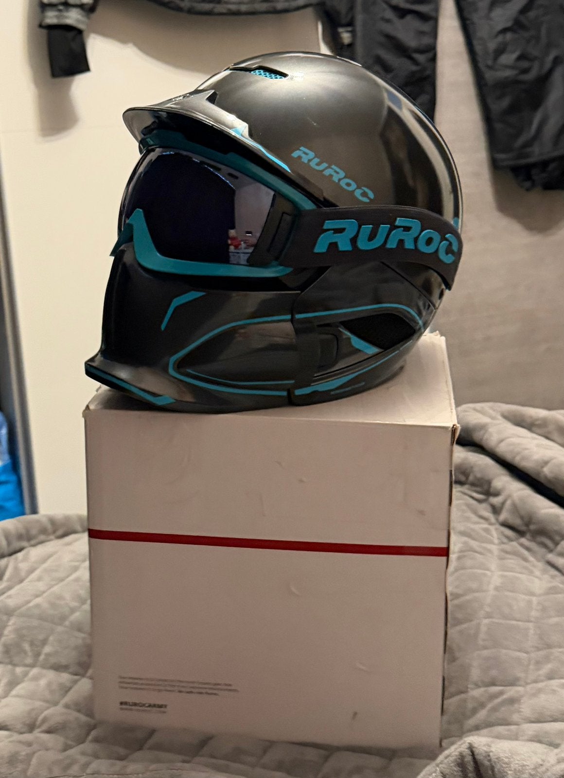 Ruroc Helm xl / xxl, Sport en Fitness, Skiën en Langlaufen, Ophalen, Zo goed als nieuw, Overige merken