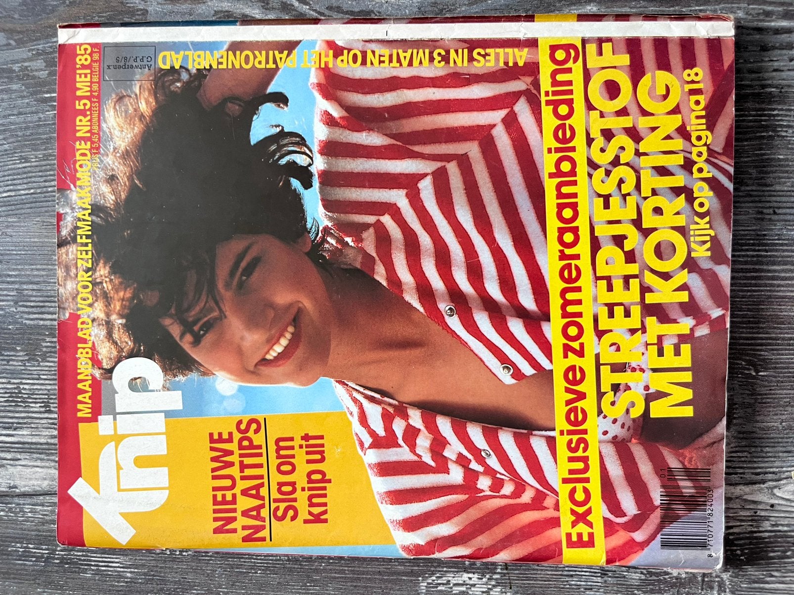 Knipmode mei 1985, Ophalen of Verzenden, Zo goed als nieuw, Vrouw, Knipmode