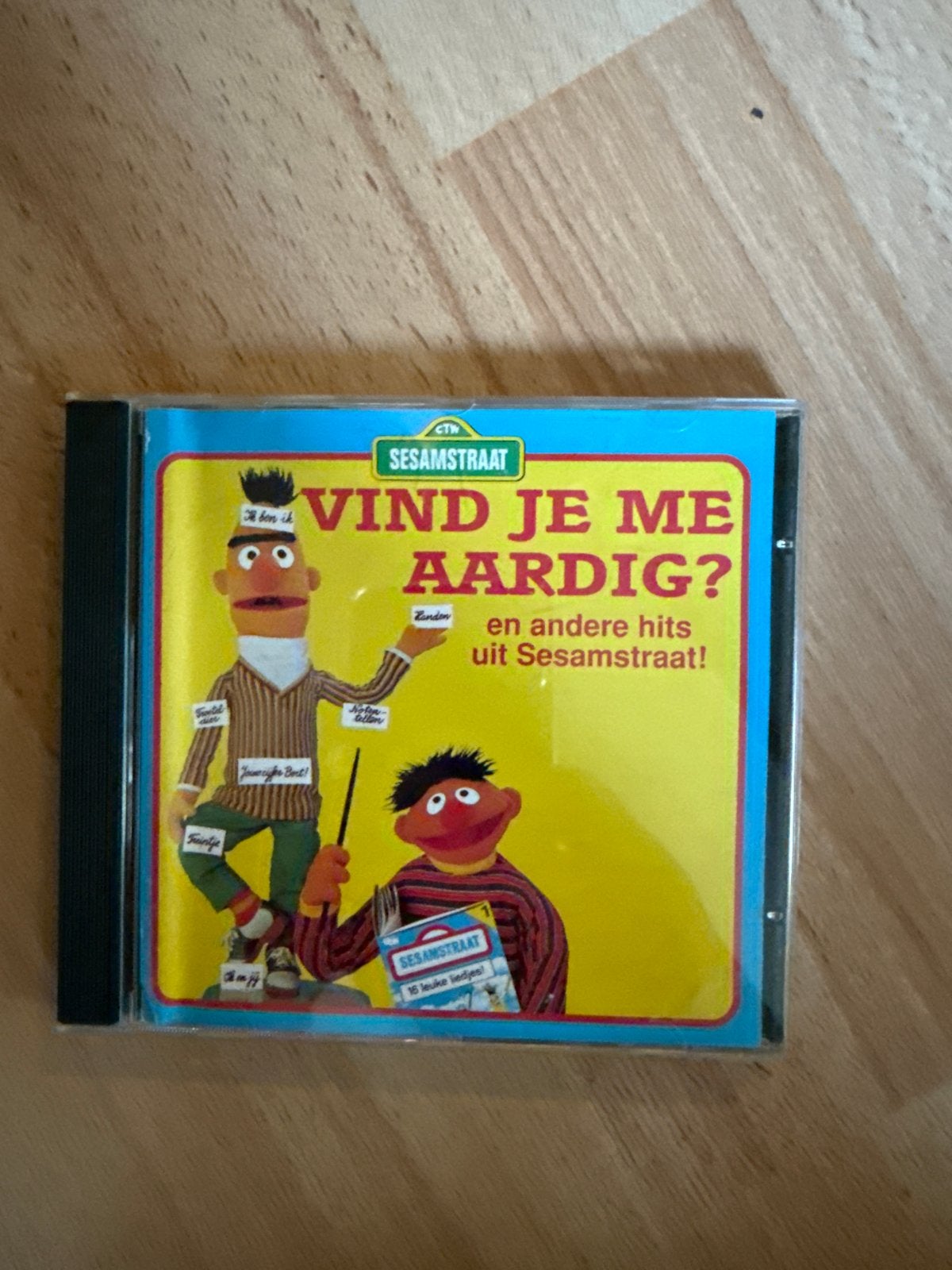 Sesamstraat CD: Vind je me aardig? (Bert & Ernie), Tot 2 jaar, Ophalen of Verzenden, Zo goed als nieuw, Muziek