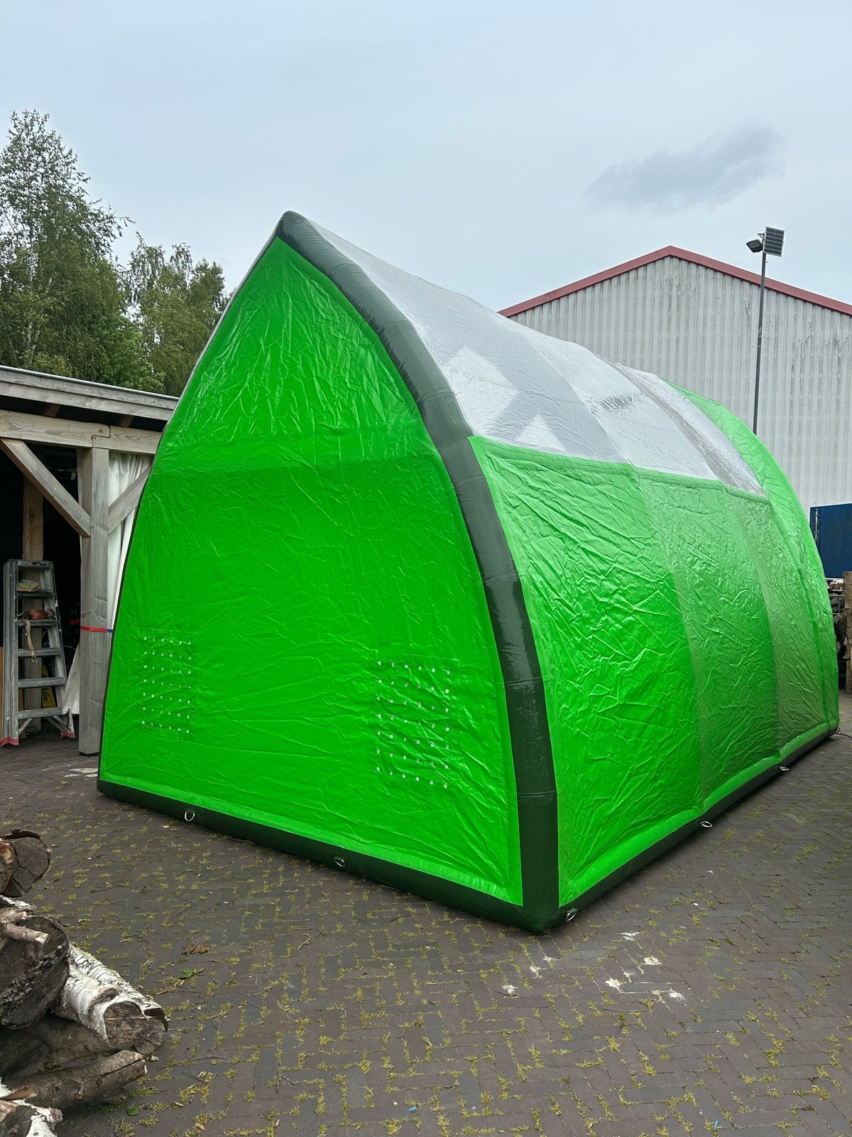 Opblaasbare tent - Ideaal voor evenementen of opslag, Ophalen, Gebruikt, Meer dan 6