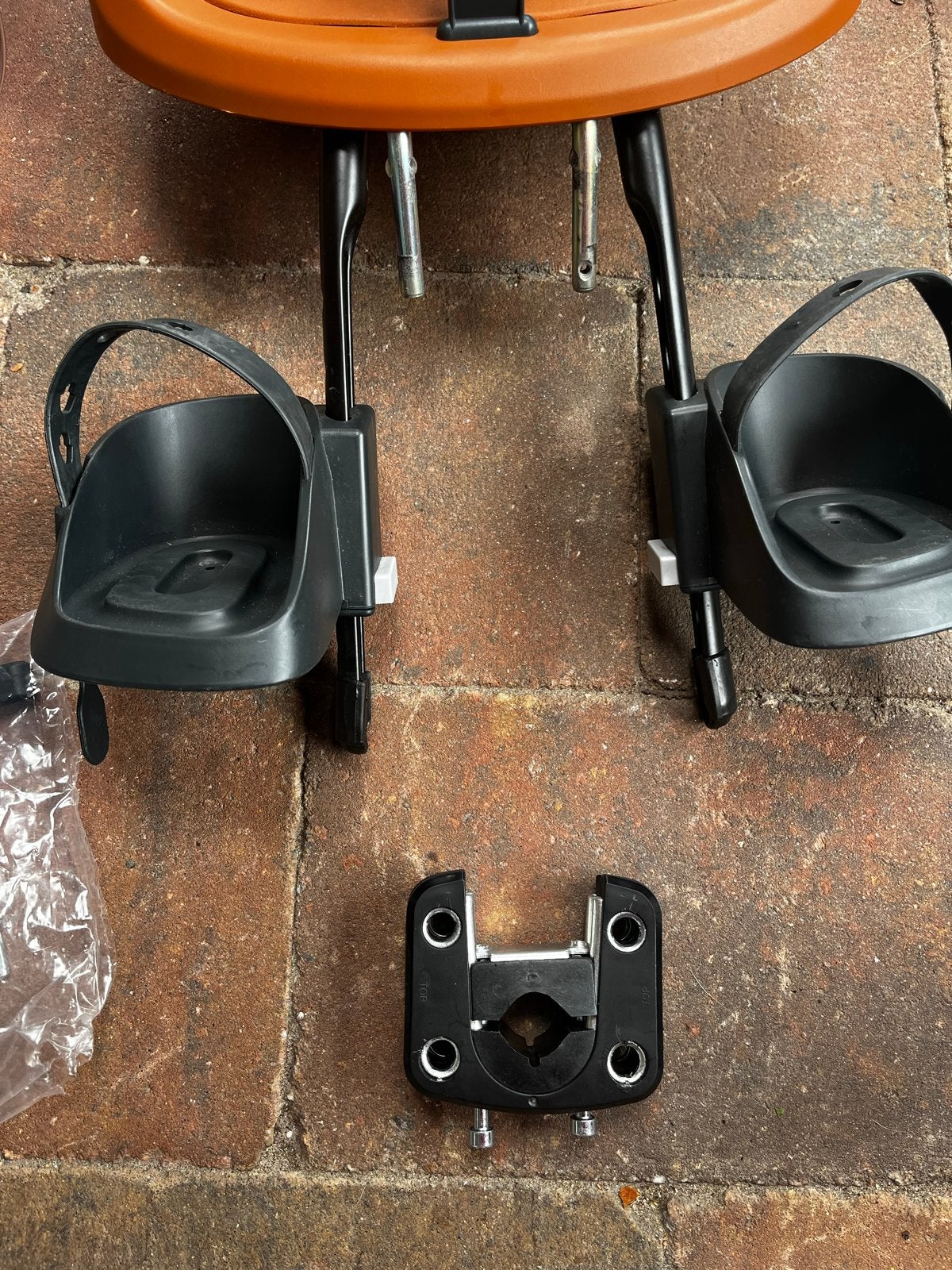 Bobike Mini One Voorzitje met Windscherm - Zo goed als nieuw, Fietsen en Brommers, Fietsaccessoires | Fietsstoeltjes, Ophalen