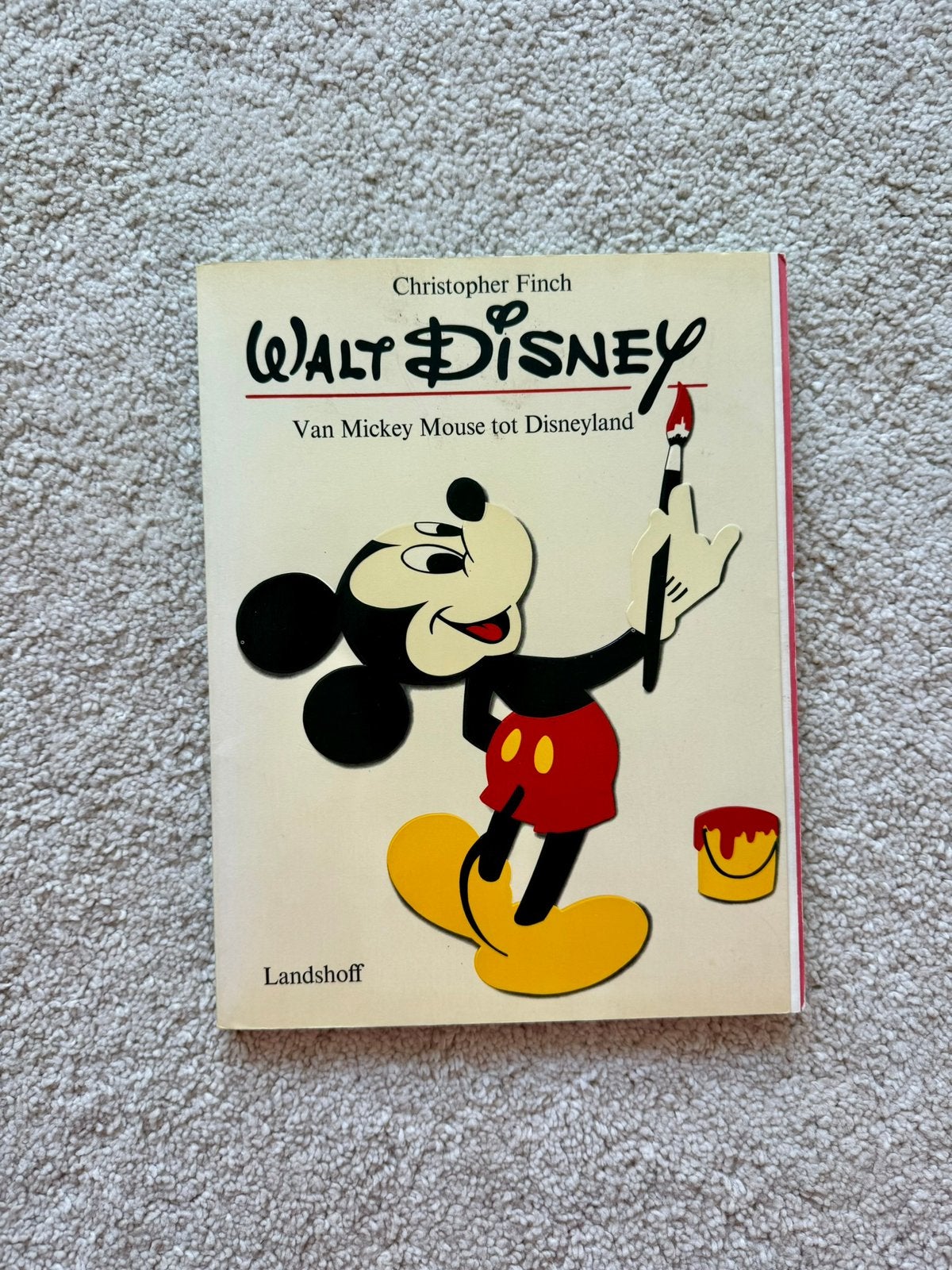 Walt Disney – Van Mickey Mouse -Disneyland | collectors item, Ophalen of Verzenden, Gelezen, Overige onderwerpen