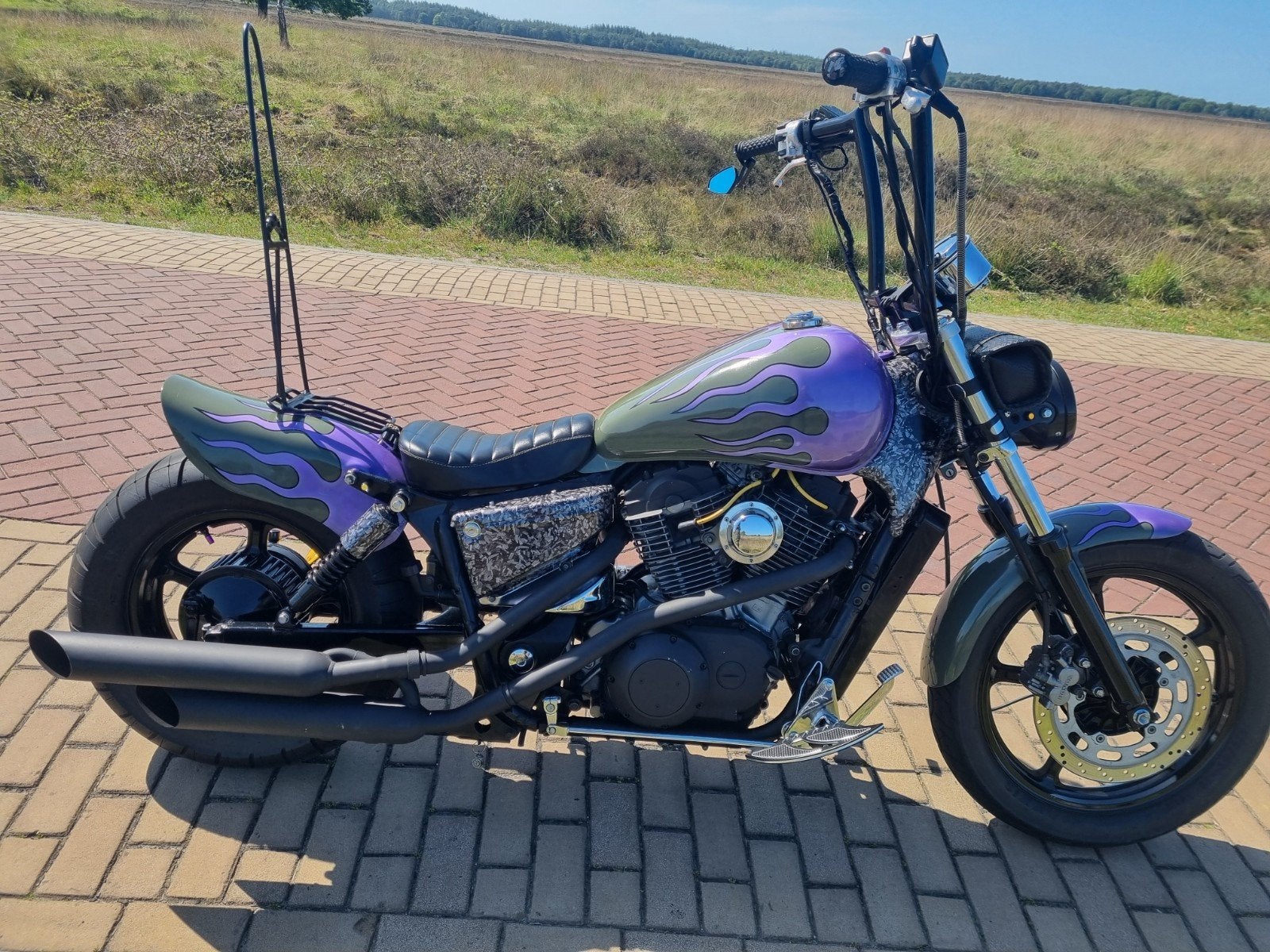 Unieke Custom Bobber/Chopper Honda Shadow VT1100 1987, Motoren, Motoren | Honda, Particulier, Gebruikt, Chopper