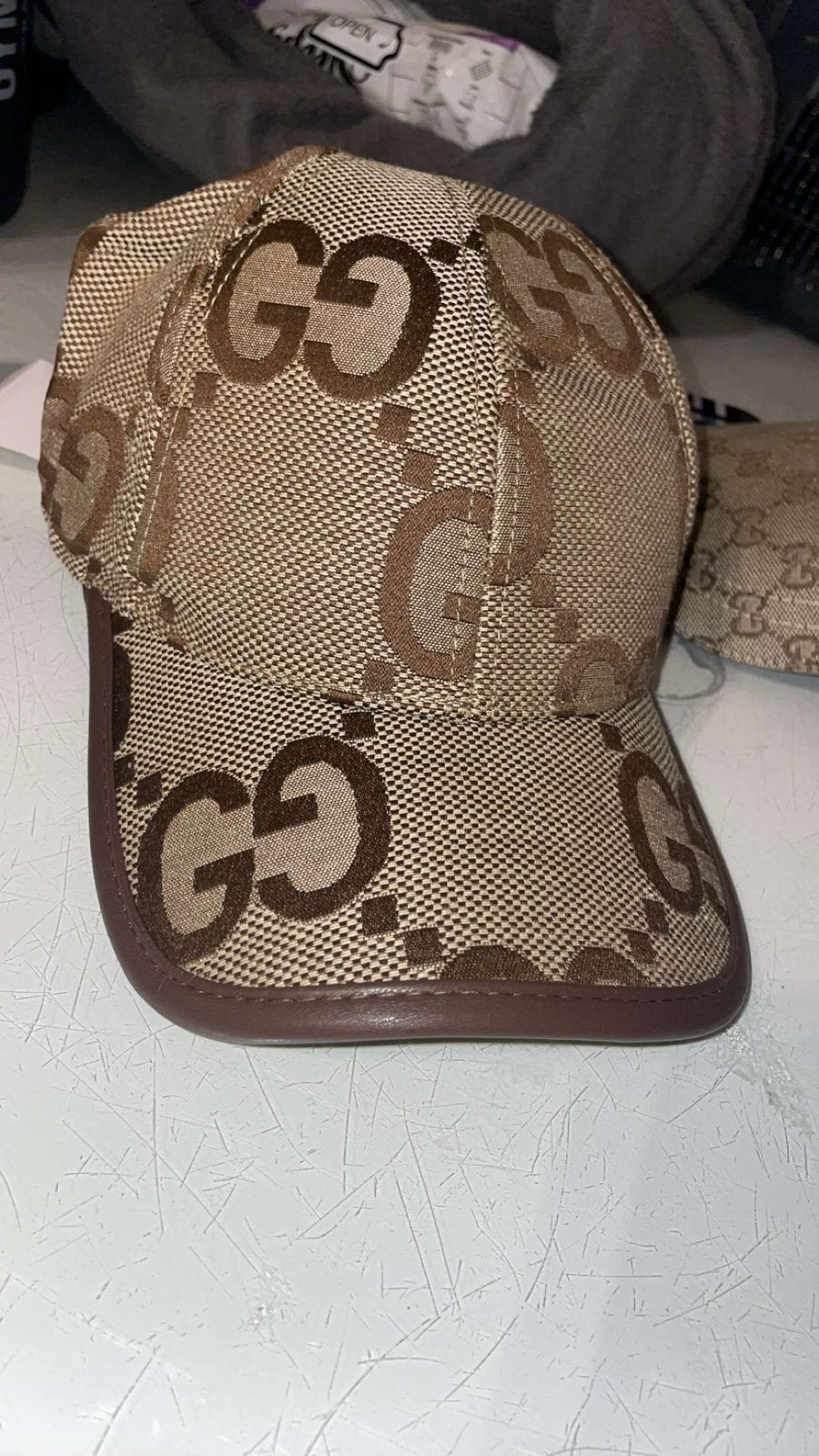 Gucci GG Canvas Baseballpet - Zo goed als nieuw, Kleding | Dames, Ophalen, Zo goed als nieuw, One size fits all, Pet