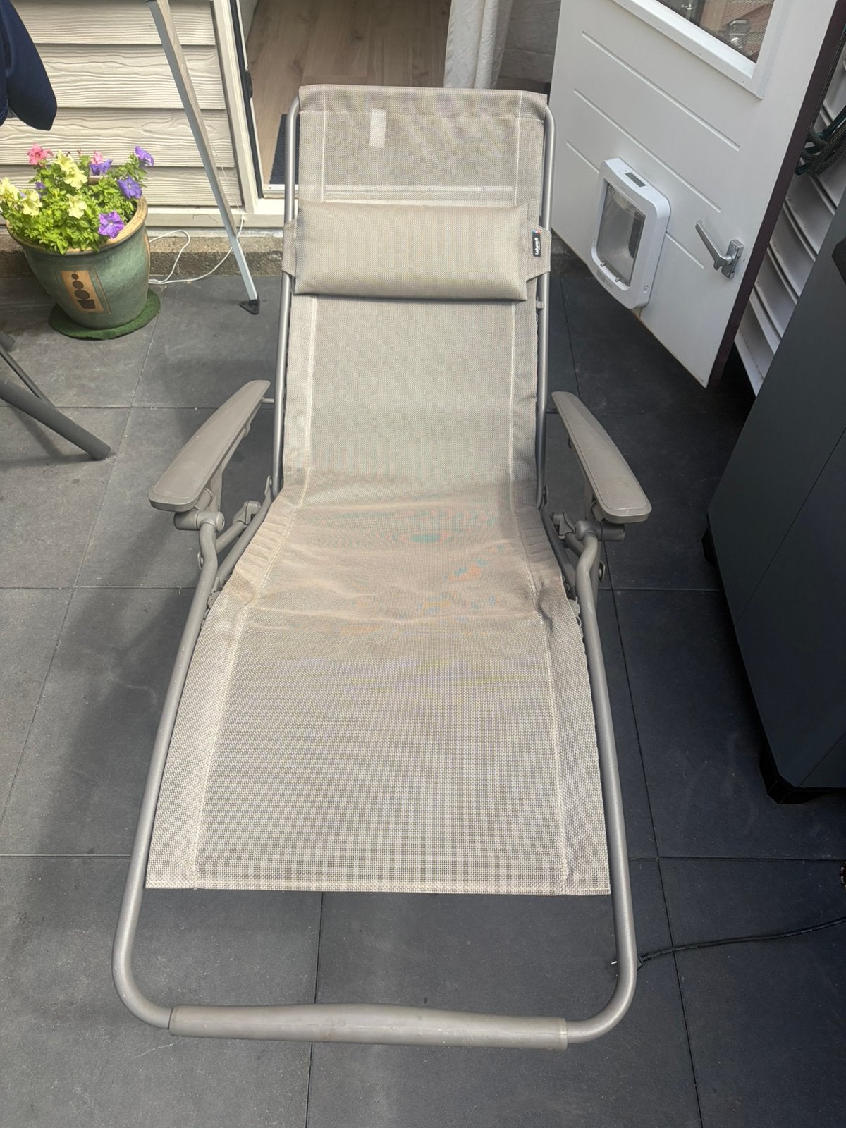 Lafuma R Clip Relaxstoelen - Strandstoelen - Inklapbaar., Ophalen, Zo goed als nieuw, Inklapbaar