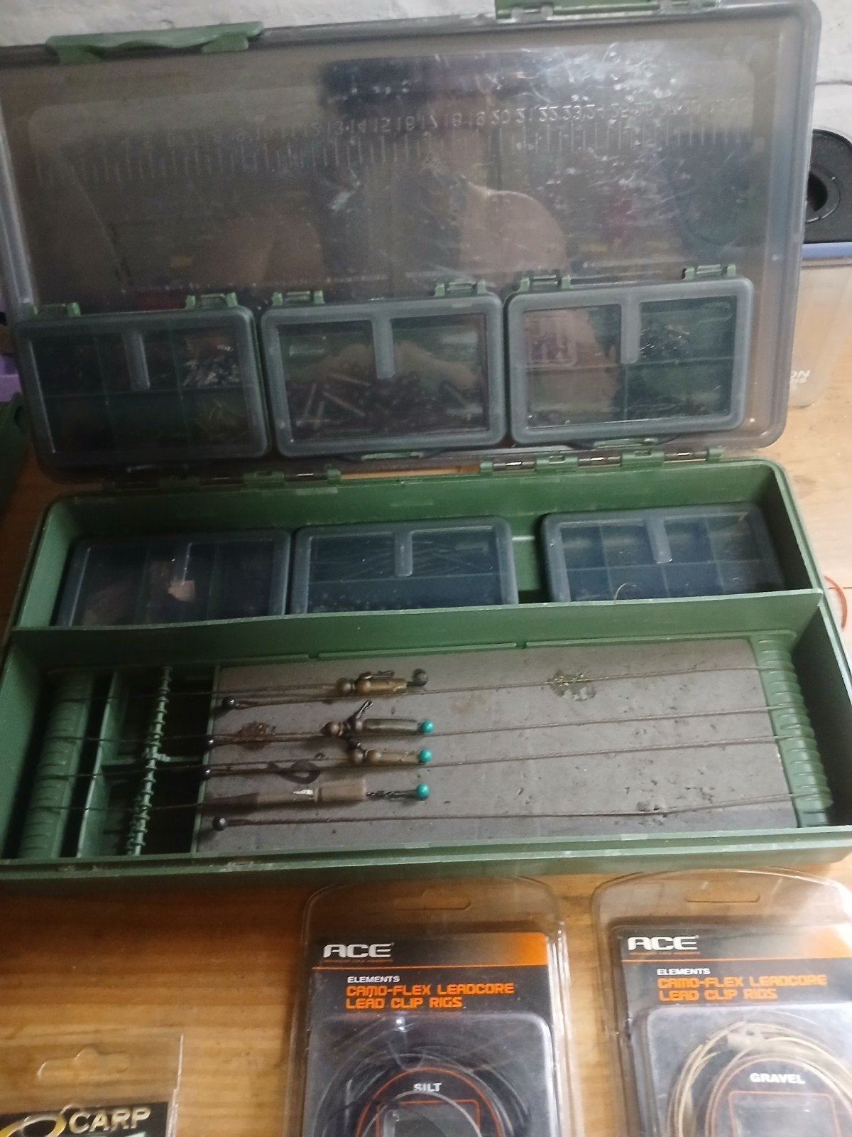 Te koop partijtje karpermateriaal, Ophalen of Verzenden, Overige typen