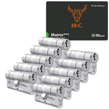 M&C Matrix 10x gelijksluitend SKG***, Niet ingevuld, Niet ingevuld, Niet ingevuld