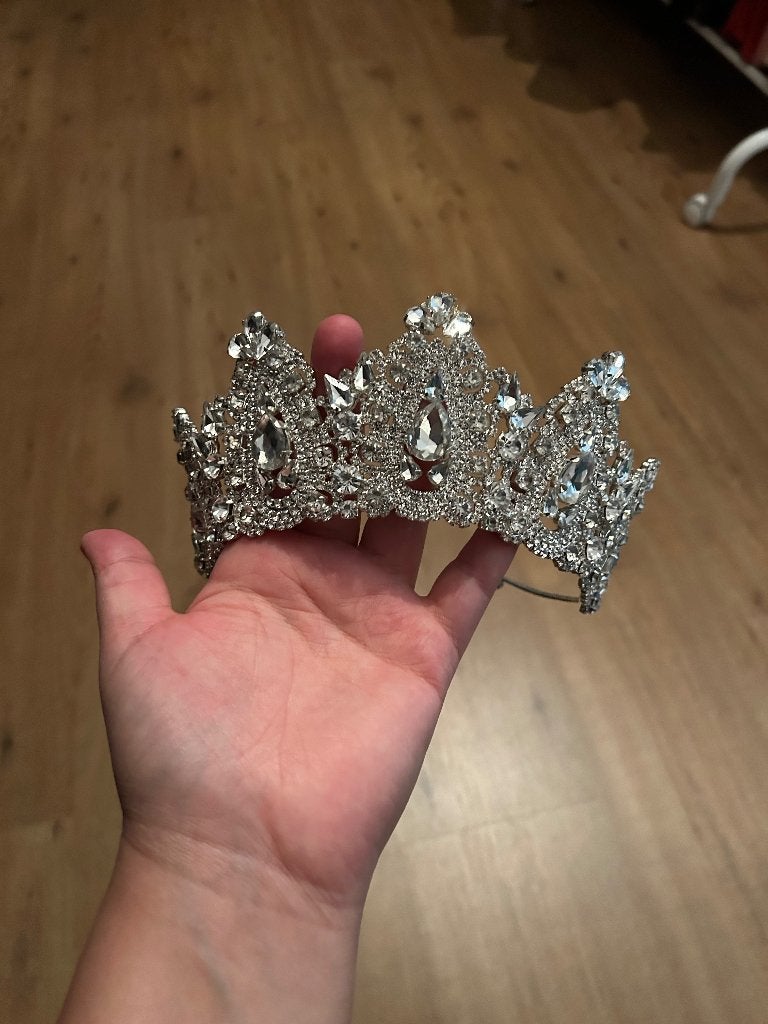 Tiara/ kroon met diamanten, Ophalen of Verzenden, Nieuw