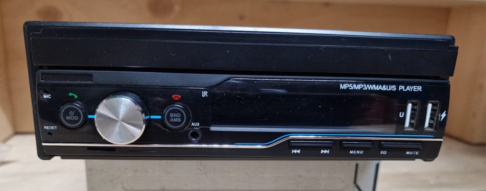 Gebruikte autoradio met CD/MP3/WMA/USB speler, Ophalen of Verzenden, Gebruikt