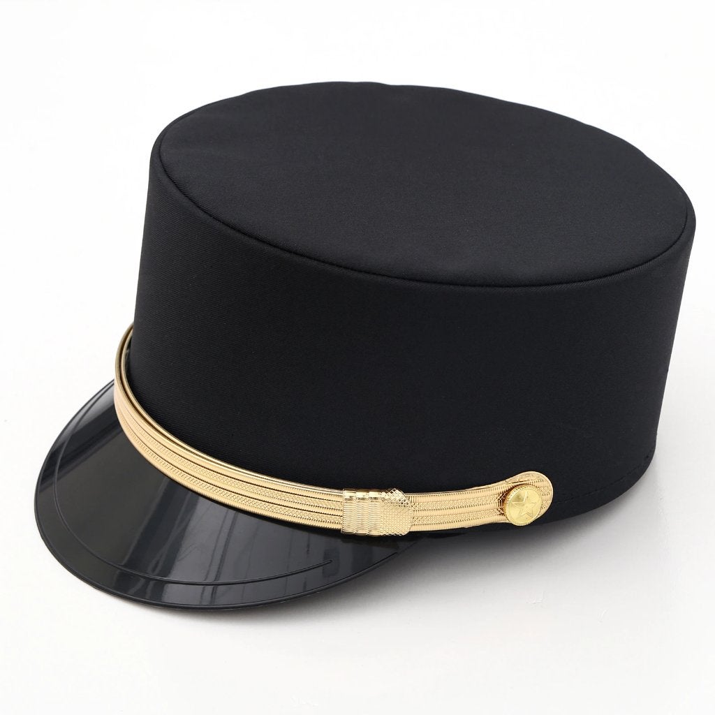Luxe hoed / fanfare podium kolbak militaire dames heren, Verzenden, Nieuw, Hoed