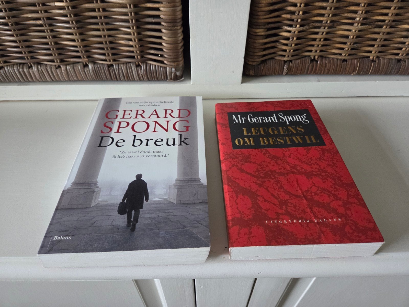 Gerard Spong - 2 boeken, Ophalen of Verzenden, Zo goed als nieuw, Nederland