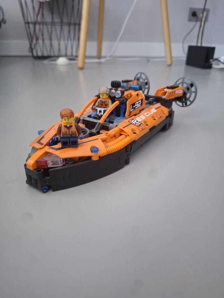 Resceu Hovercraft 42120, Lego, Ophalen of Verzenden, Zo goed als nieuw, Complete set