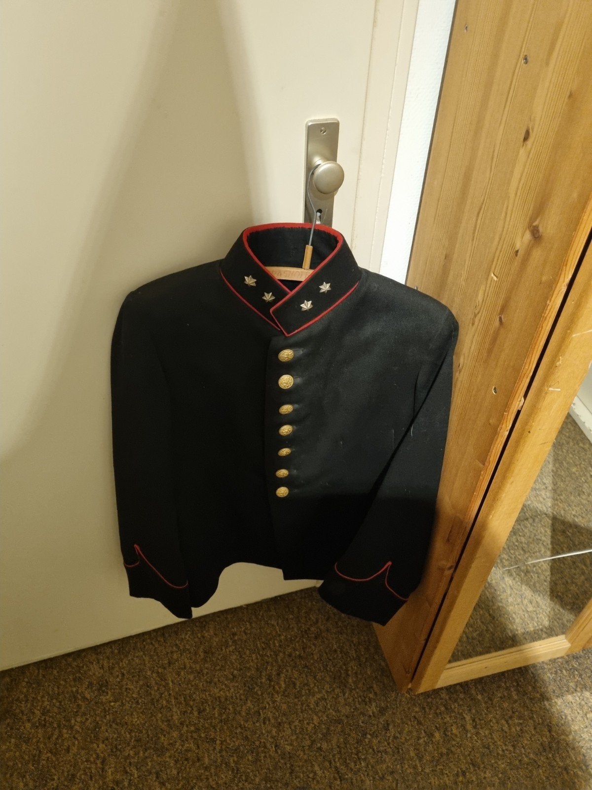 Militaire jas 1e Luitenant (voor 1940), Verzamelen, Ophalen of Verzenden, Landmacht, Nederland, Kleding of Schoenen