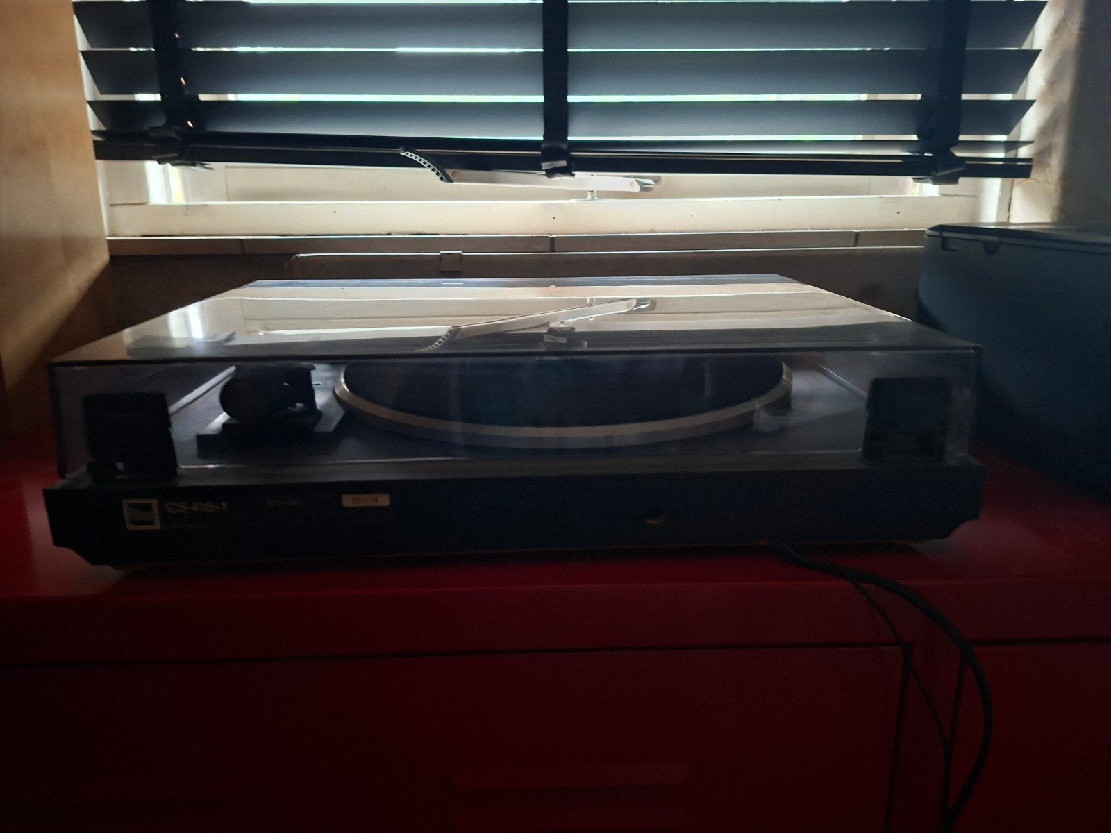 Dual CS 415-1 Platenspeler - Made in Germany, Ophalen of Verzenden, Gebruikt, Platenspeler, Dual