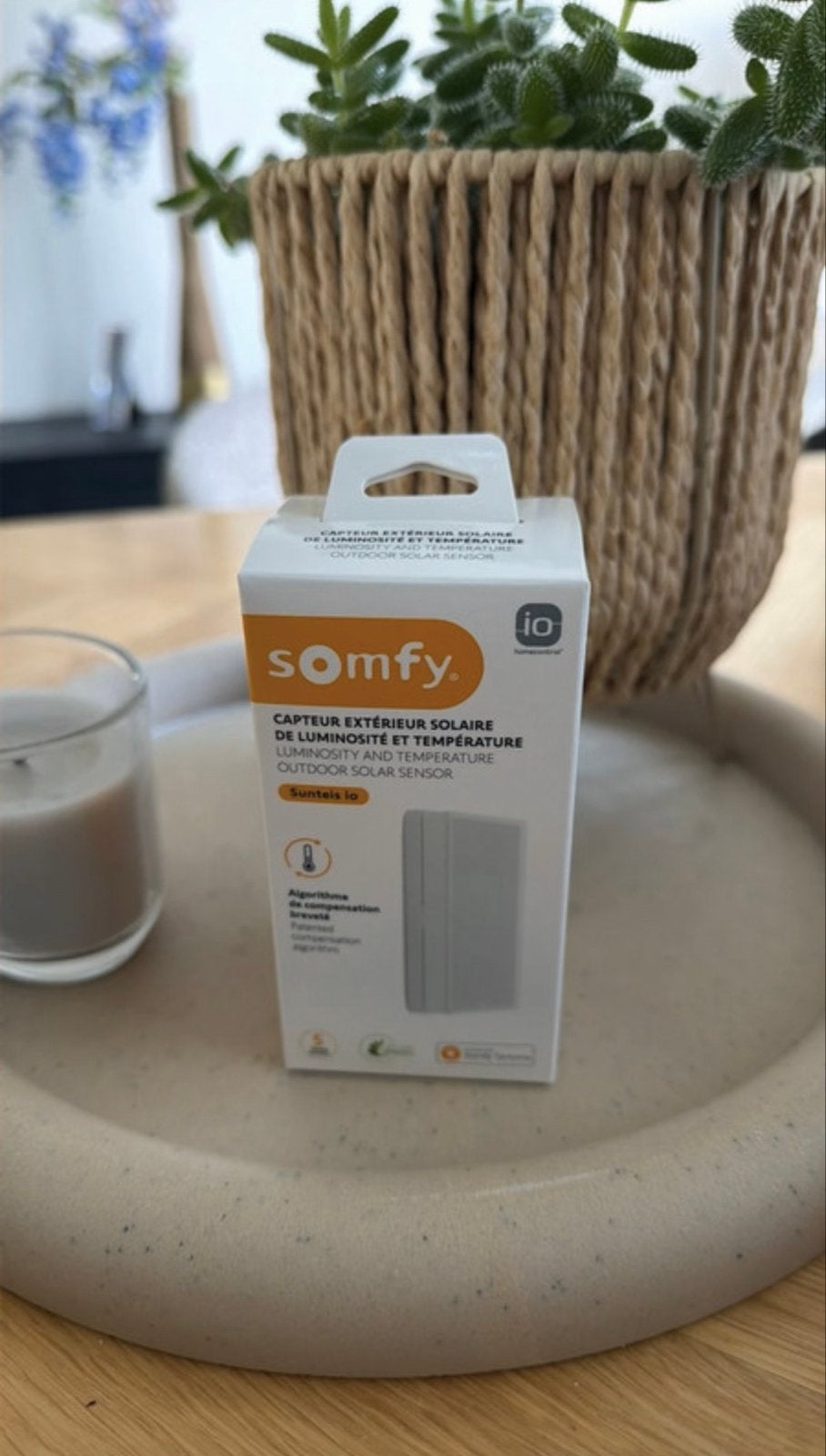 Somfy Buiten Zonne- Licht en Temperatuursensor (Nieuw), Ophalen of Verzenden, Nieuw