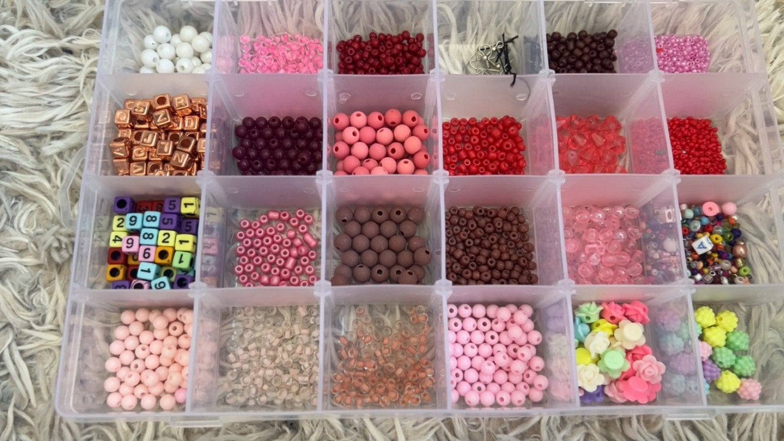 Kralenset met diverse kralen en kleuren, Ophalen of Verzenden, Zo goed als nieuw, Overige typen