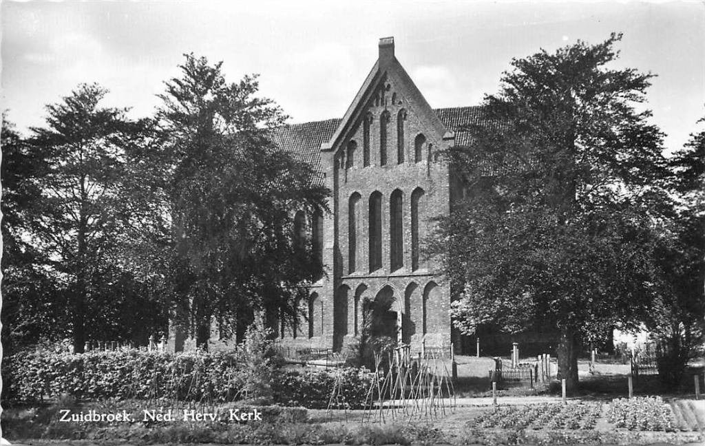 388-440-031 Zuidbroek Ned Herv Kerk, Verzenden, Voor 1920, Groningen