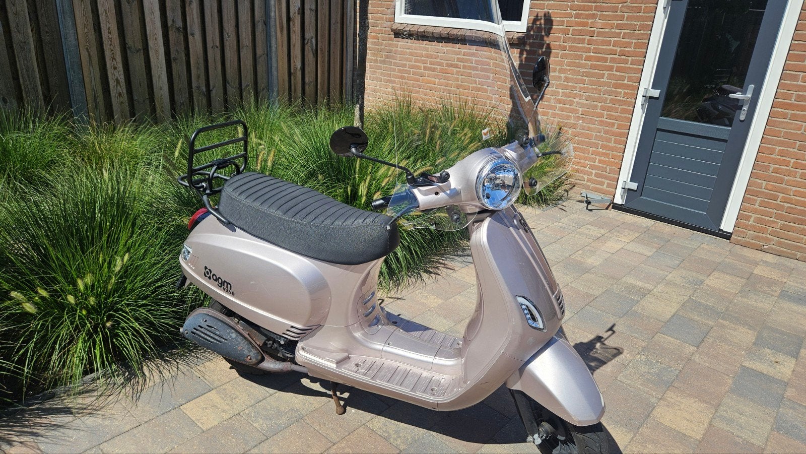 AGM VX50 Bromscooter, Fietsen en Brommers, Snorfietsen en Snorscooters, Gebruikt, Benzine, Ophalen, Overige merken