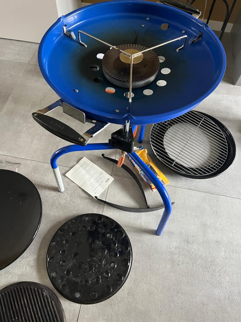 Cadac Skottelbraai met diverse accessoires, Ophalen, Gebruikt