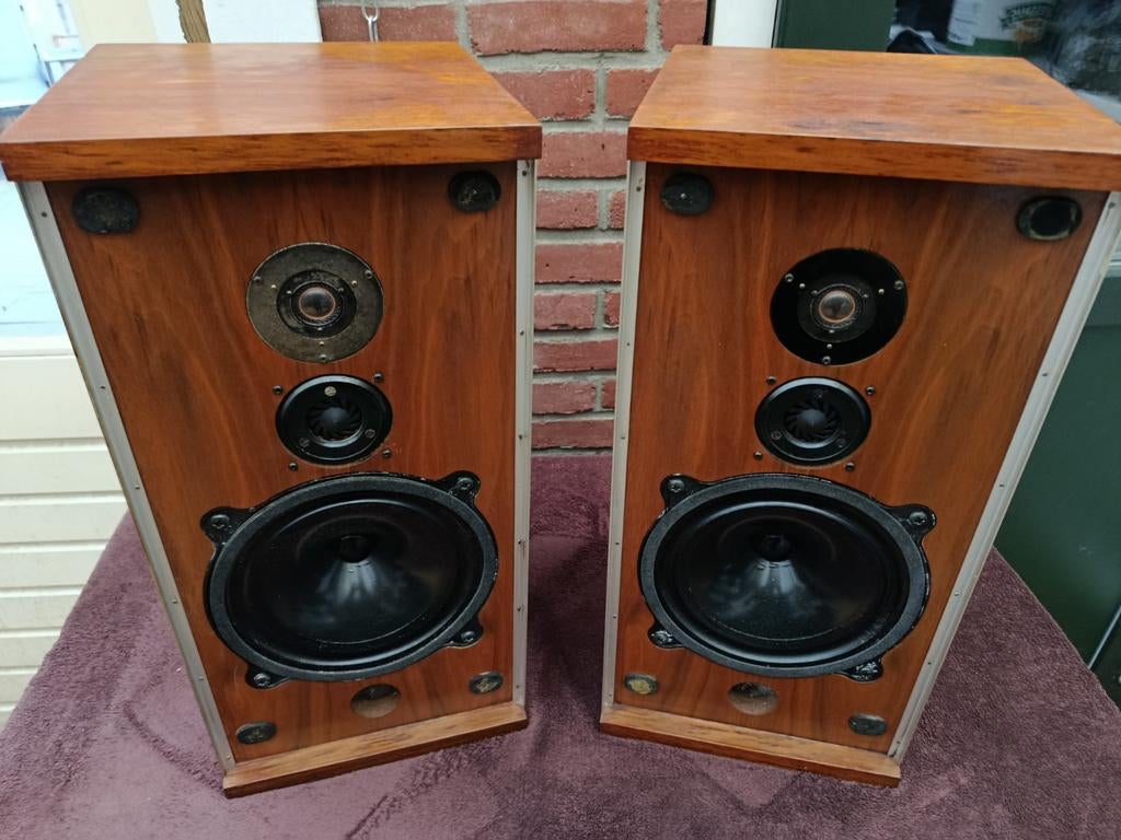 B&W DM4 Vintage Luidsprekers - Klassiek Geluid, Audio, Tv en Foto, Luidsprekers, Ophalen