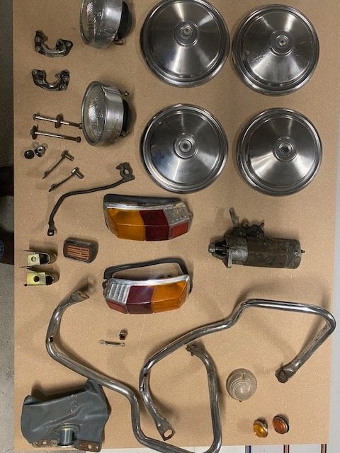 Onderdelen Fiat 500 uit 1972, Ophalen of Verzenden, Gebruikt