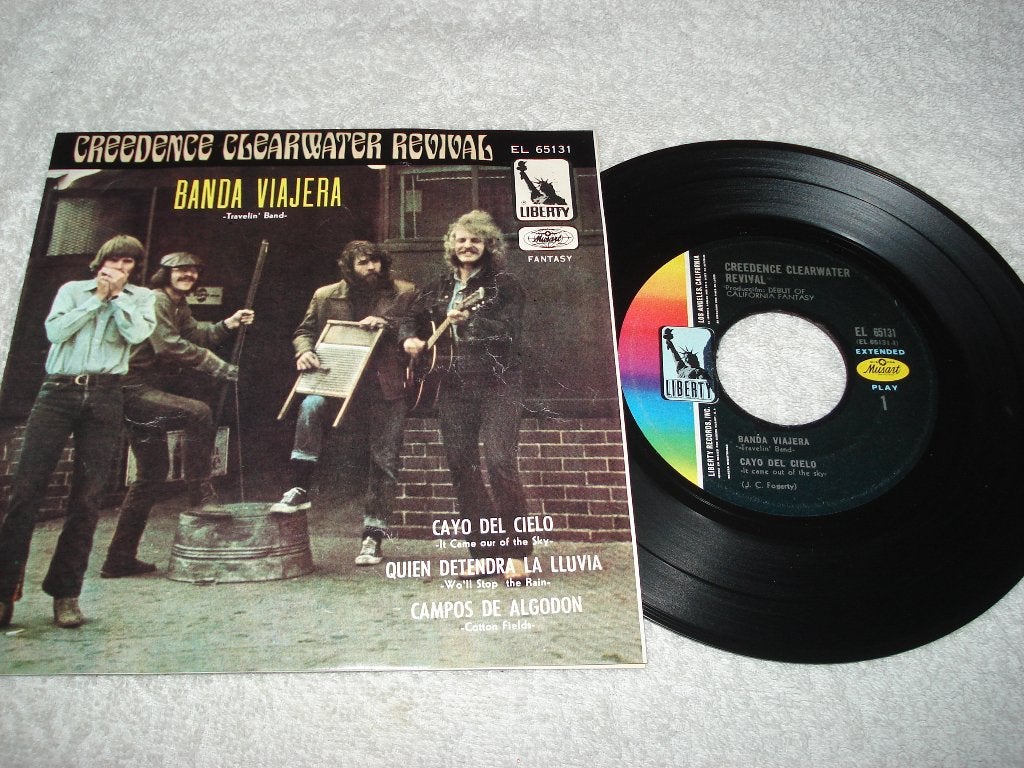 Creedence Clearwater Revival  EP  Banda Vaijera  Mexico, EP, Ophalen of Verzenden, Zo goed als nieuw, Pop