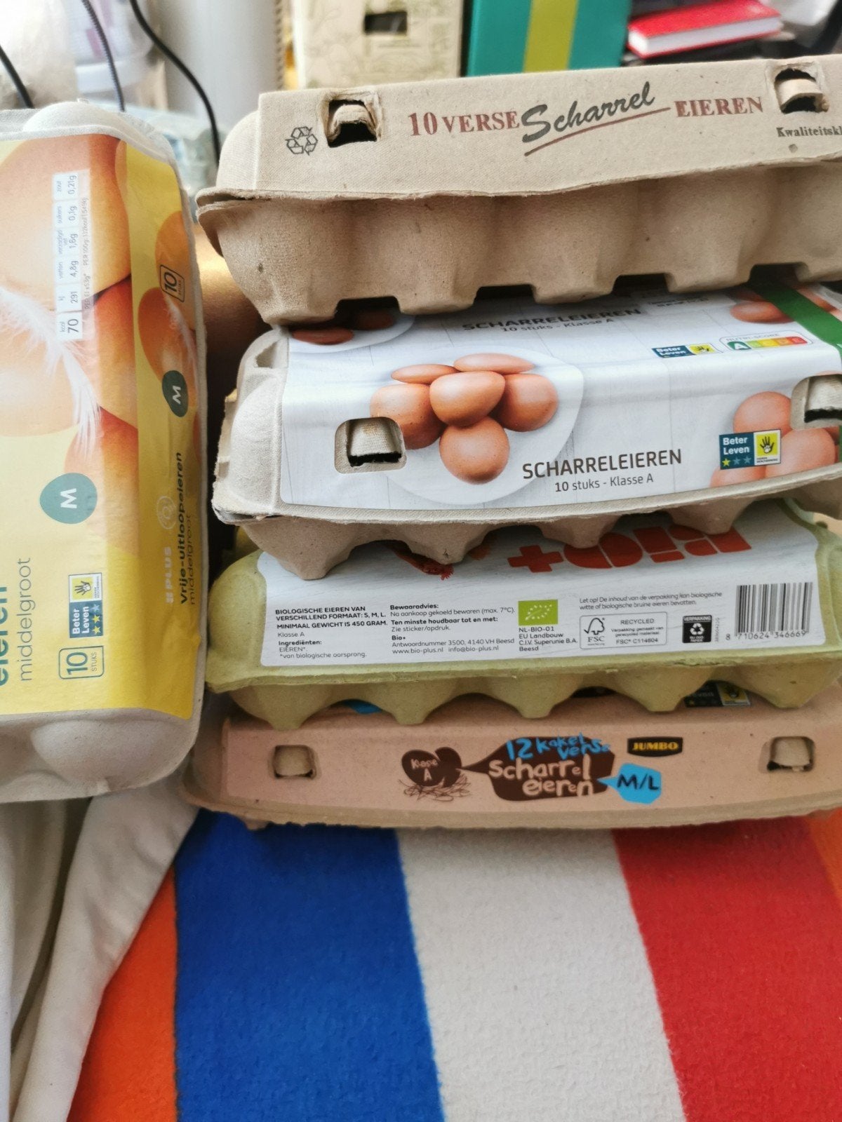 Verschillende eieren dozen en cartonen voor knutselen, Ophalen, Gebruikt